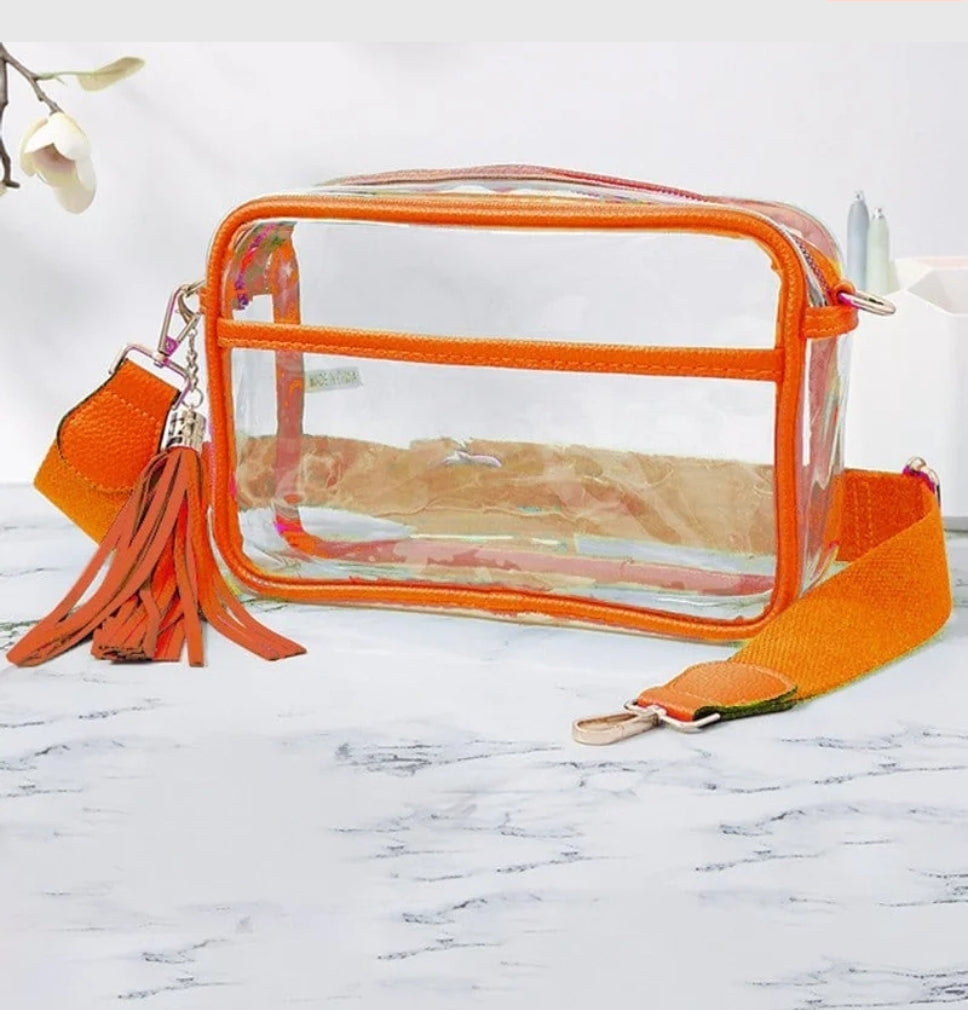 Game Day Clear Crossbody Bag