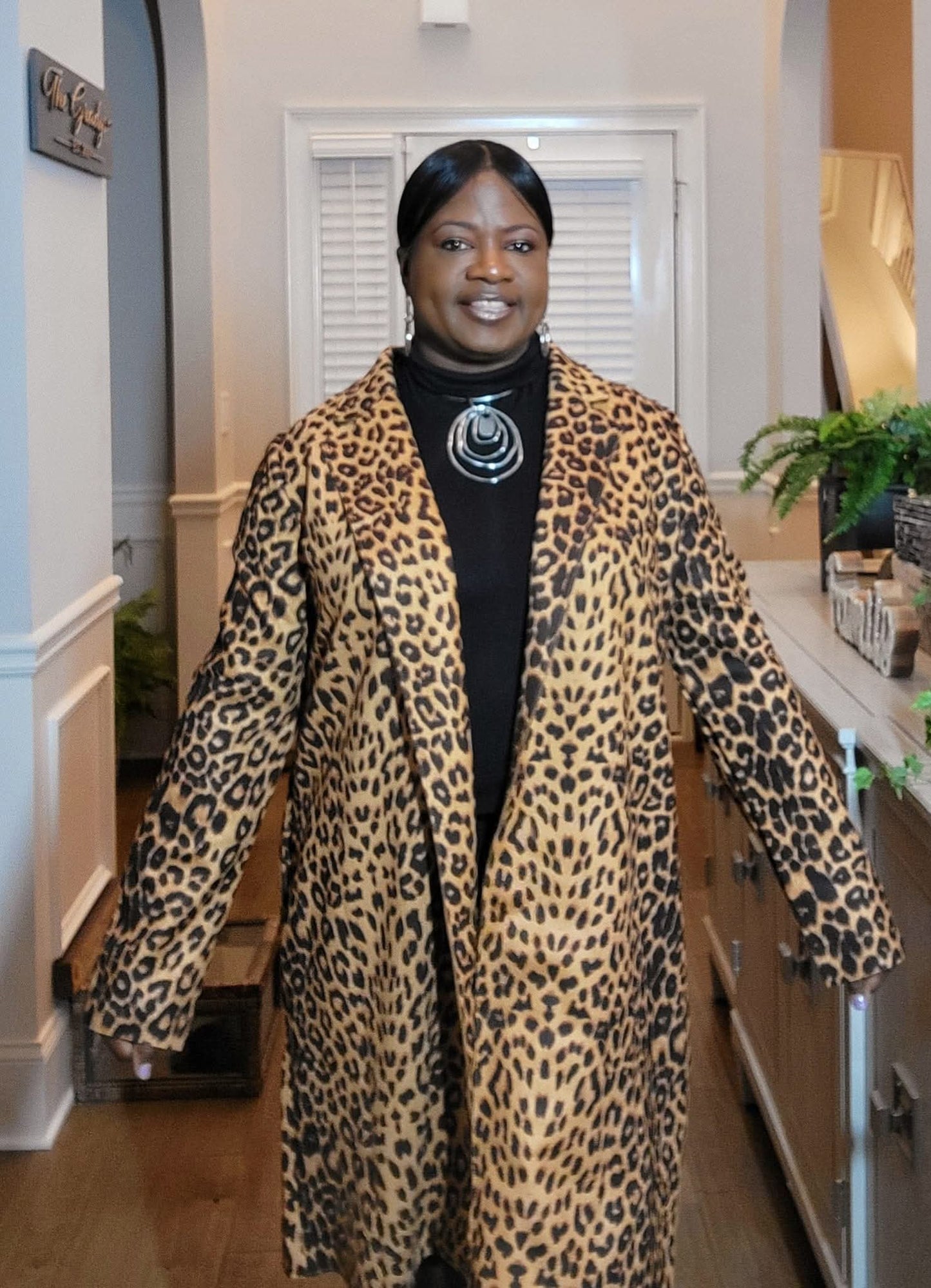 Staple Long Open Coat