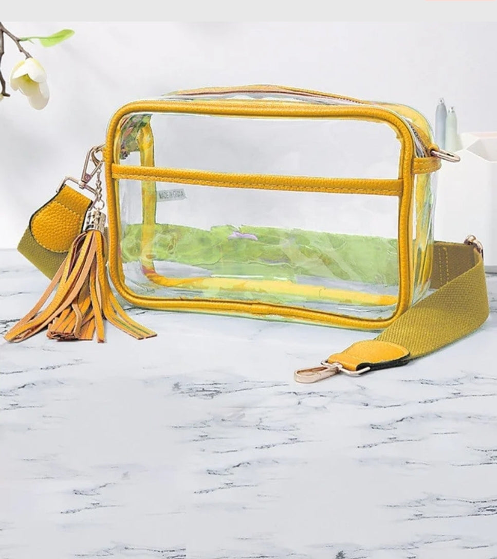 Game Day Clear Crossbody Bag