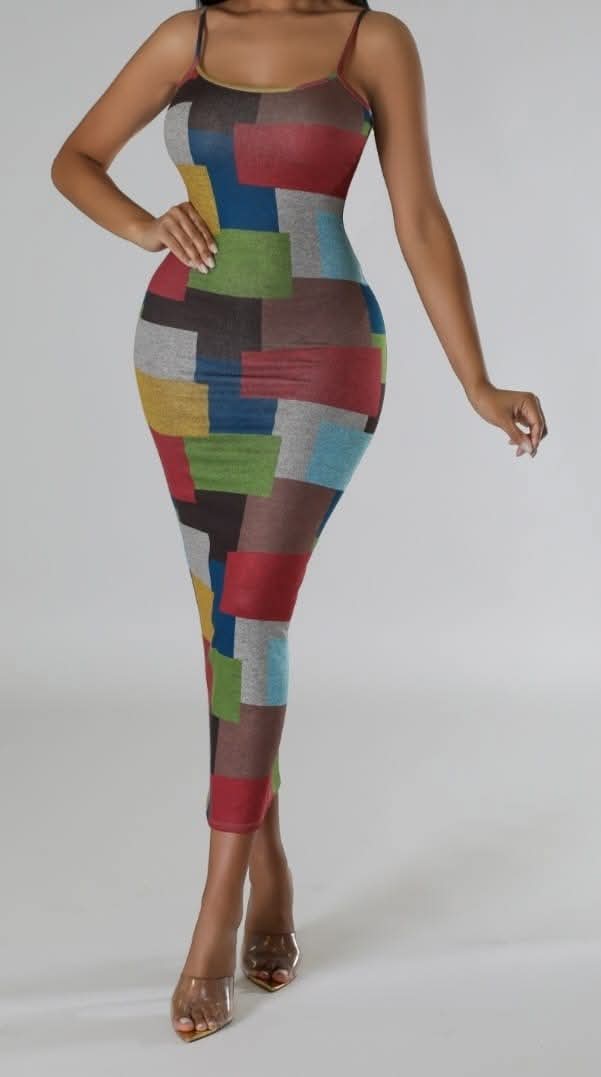 Canvas of Color 2 Piece Dress