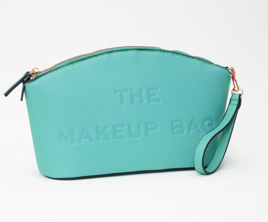Embossed Makeup Pouch
