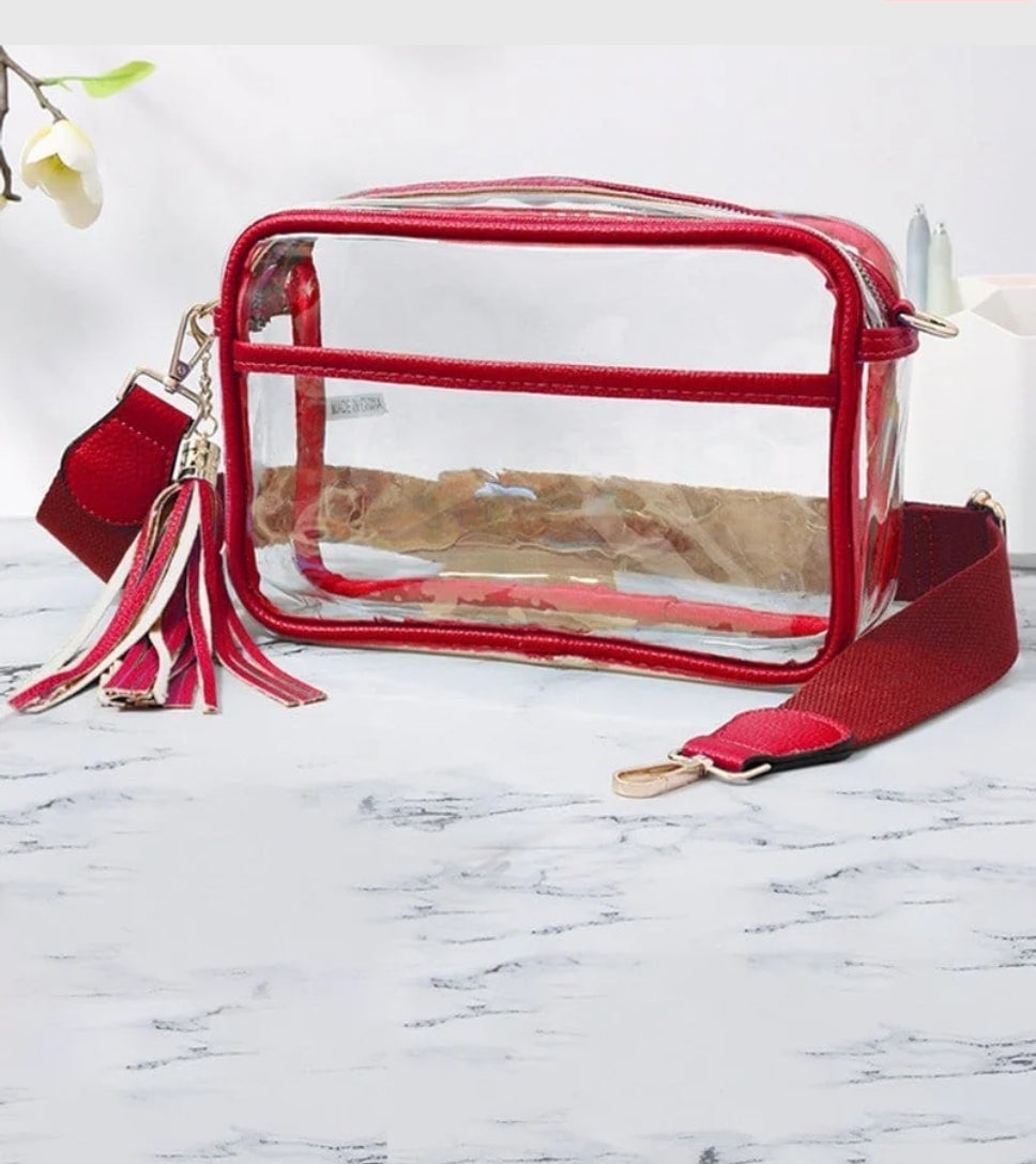 Game Day Clear Crossbody Bag