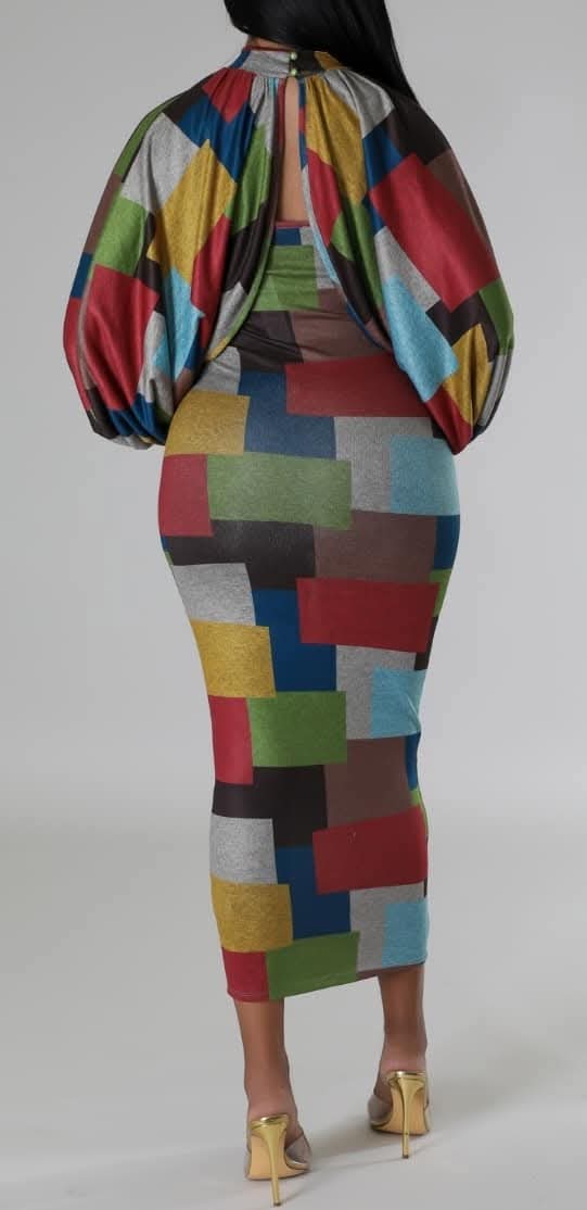 Canvas of Color 2 Piece Dress