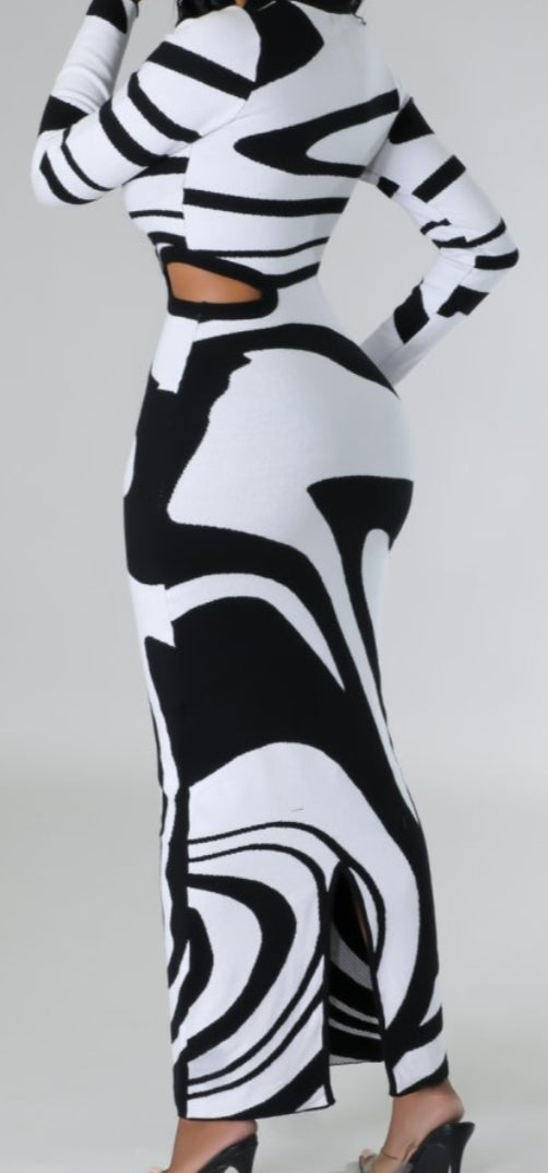 Side Note Sweater Dress