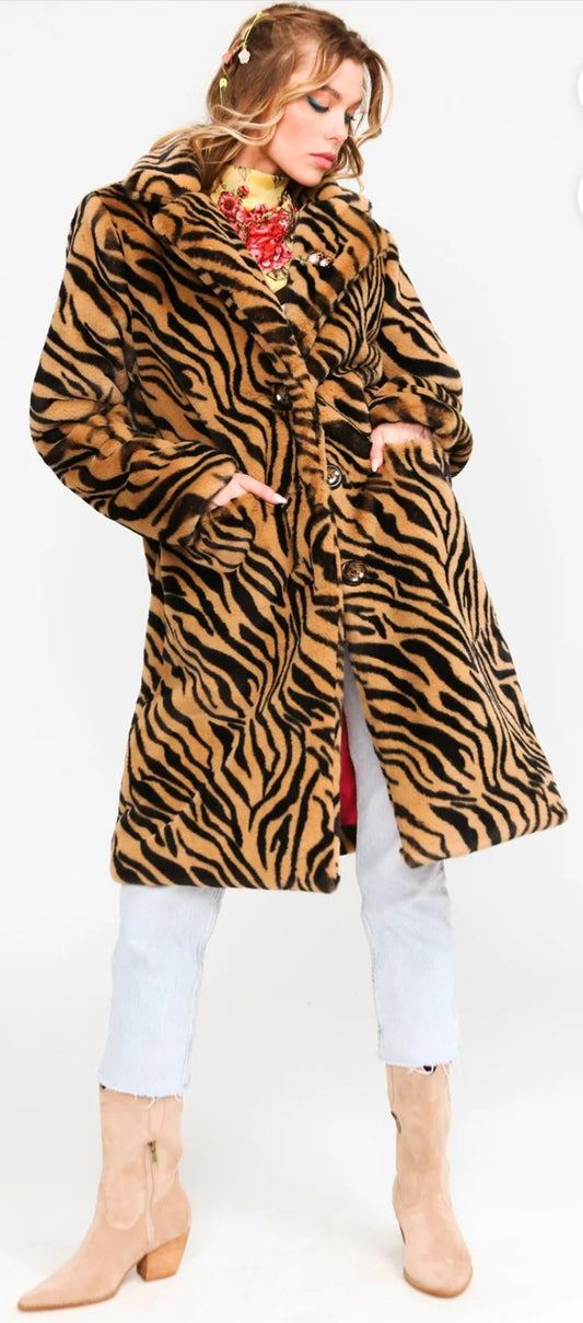 Statement Tiger Coat