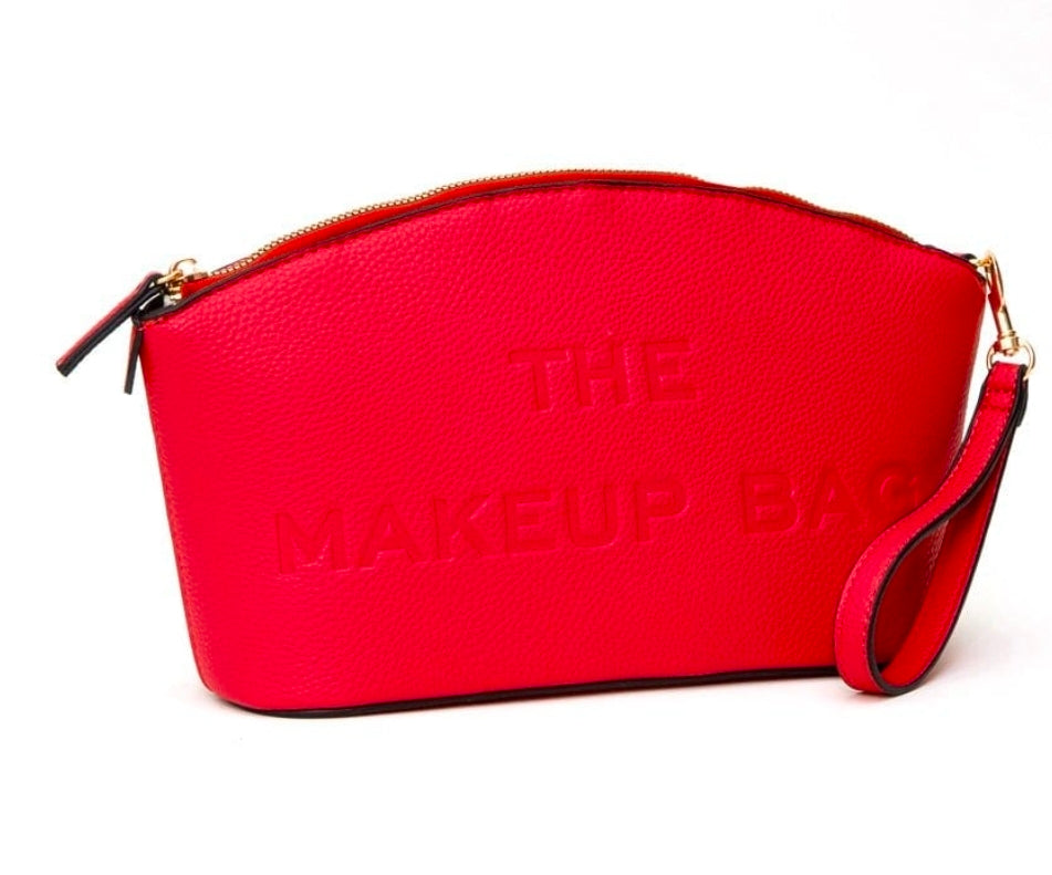 Embossed Makeup Pouch