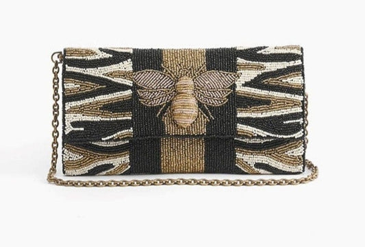 Bee Glam Clutch