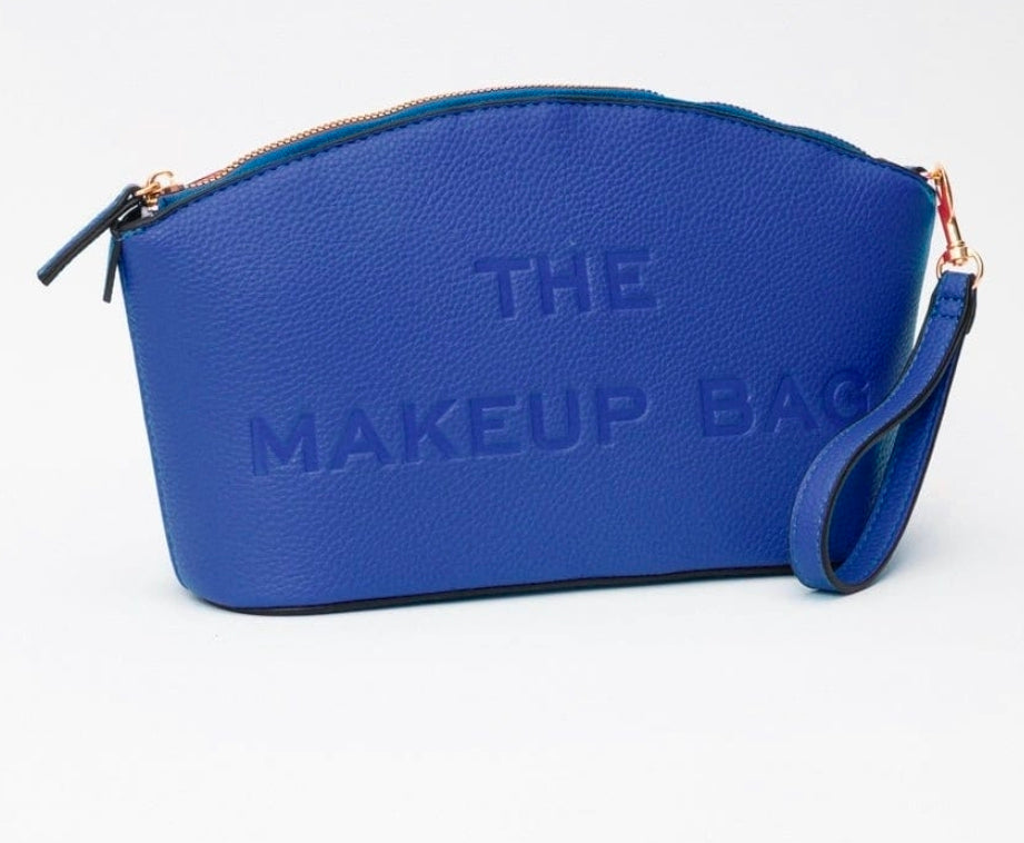 Embossed Makeup Pouch