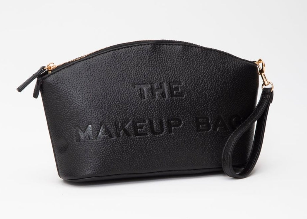 Embossed Makeup Pouch