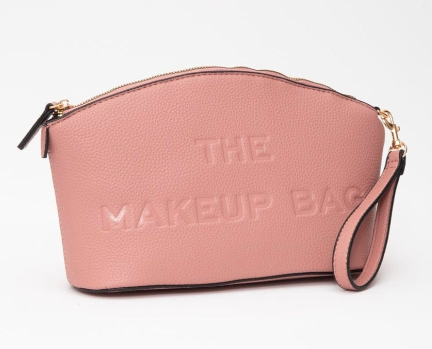 Embossed Makeup Pouch