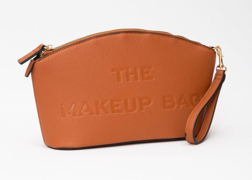Embossed Makeup Pouch