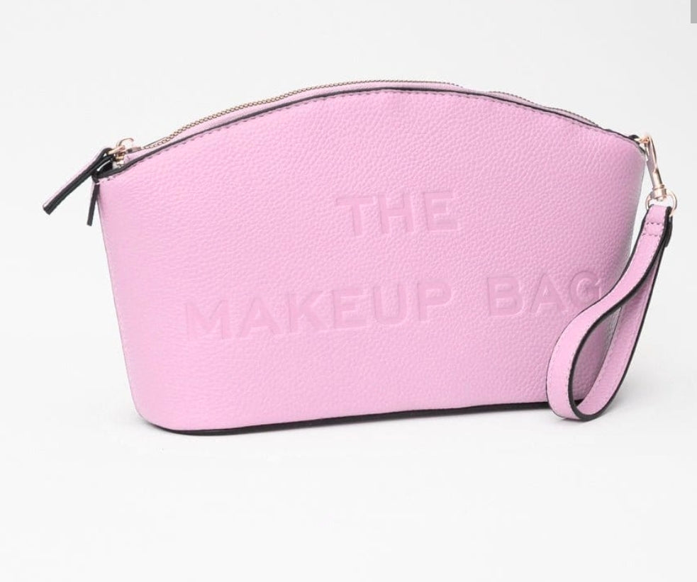 Embossed Makeup Pouch