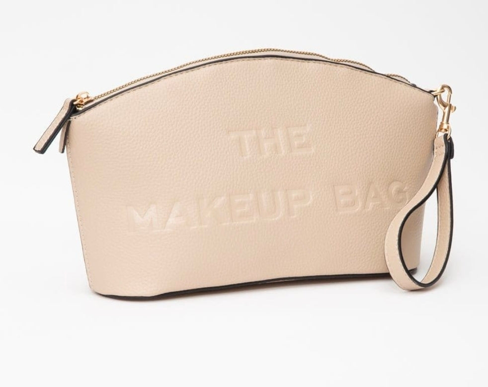 Embossed Makeup Pouch