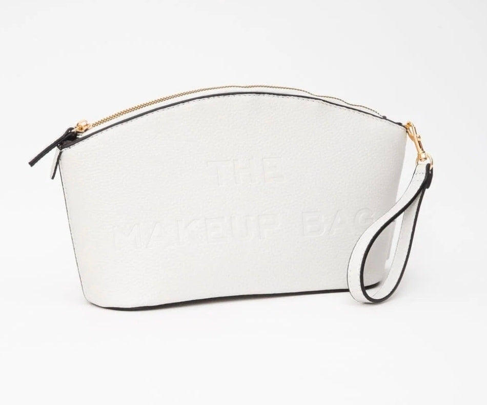 Embossed Makeup Pouch