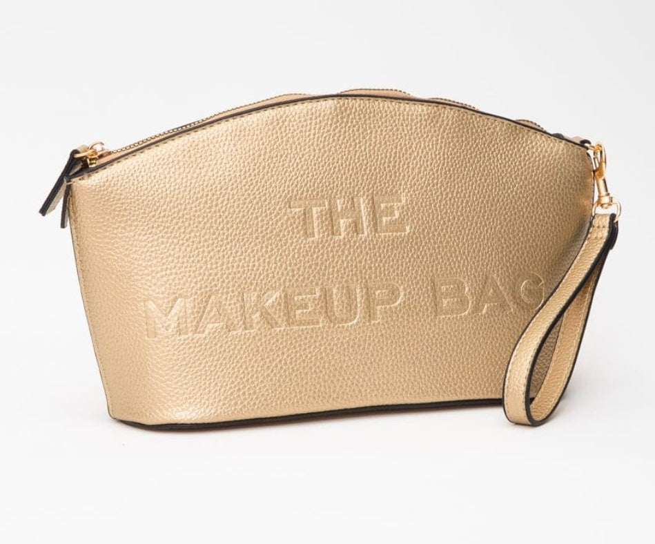 Embossed Makeup Pouch