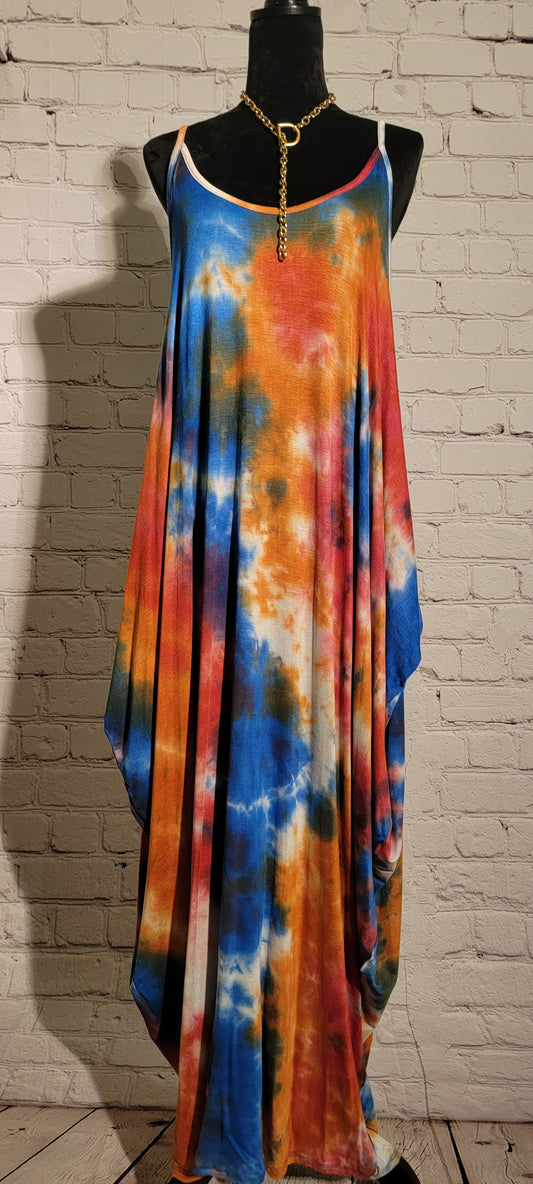 Tye Die Maxi Dress