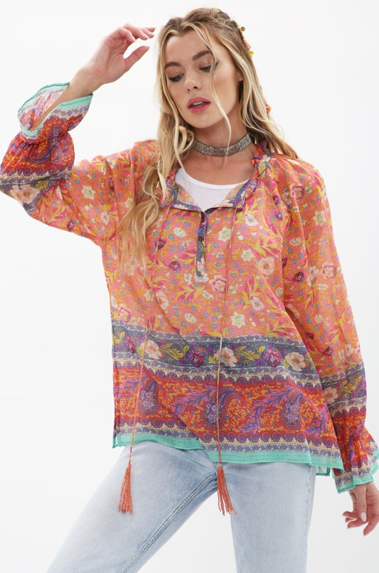 Watercolor Dreams Blouse